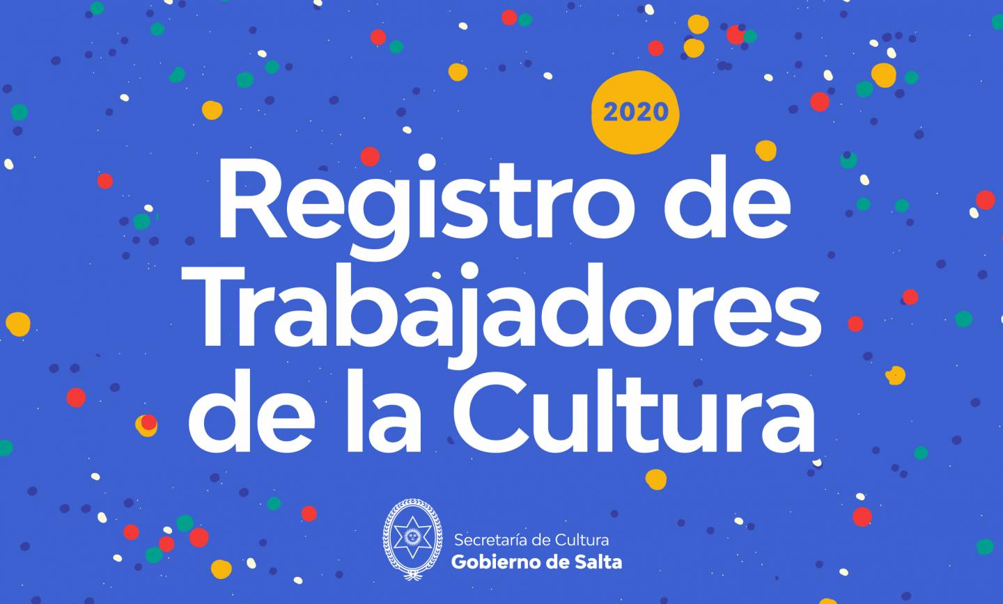 Lanzan el Registro Provincial de Trabajadores de la Cultura