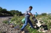 Jornada de limpieza en el río San Lorenzo