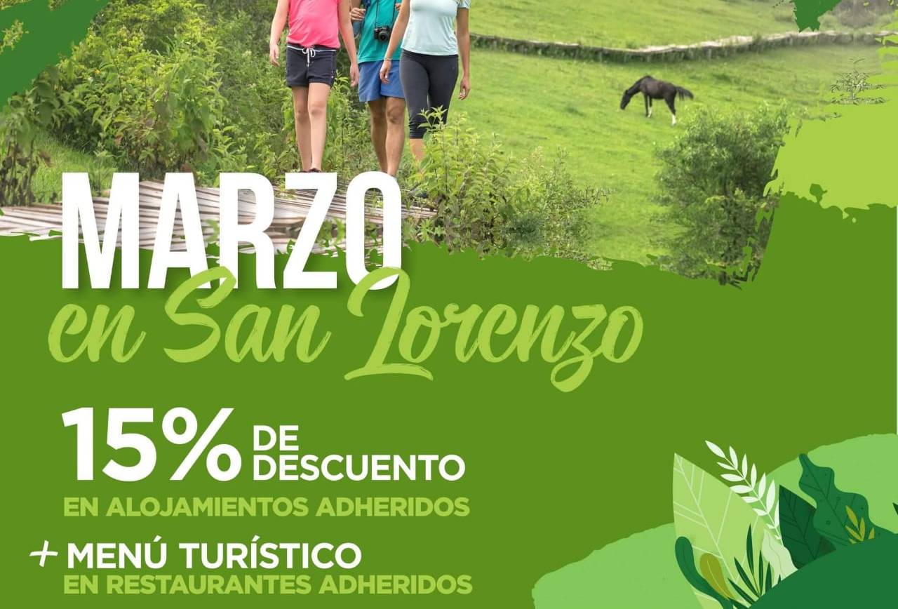 Turismo: Lanzan la promoción “Marzo en San Lorenzo”