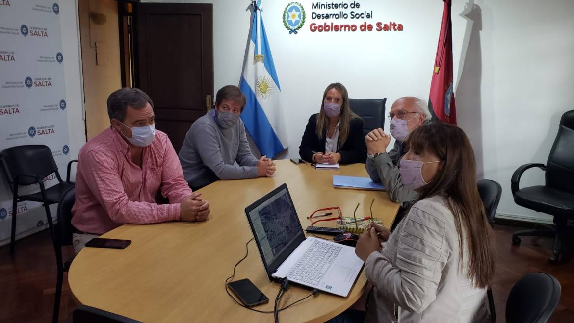 Saravia gestionamos fondos para la ejecución de obras de infraestructura en barrios del municipio
