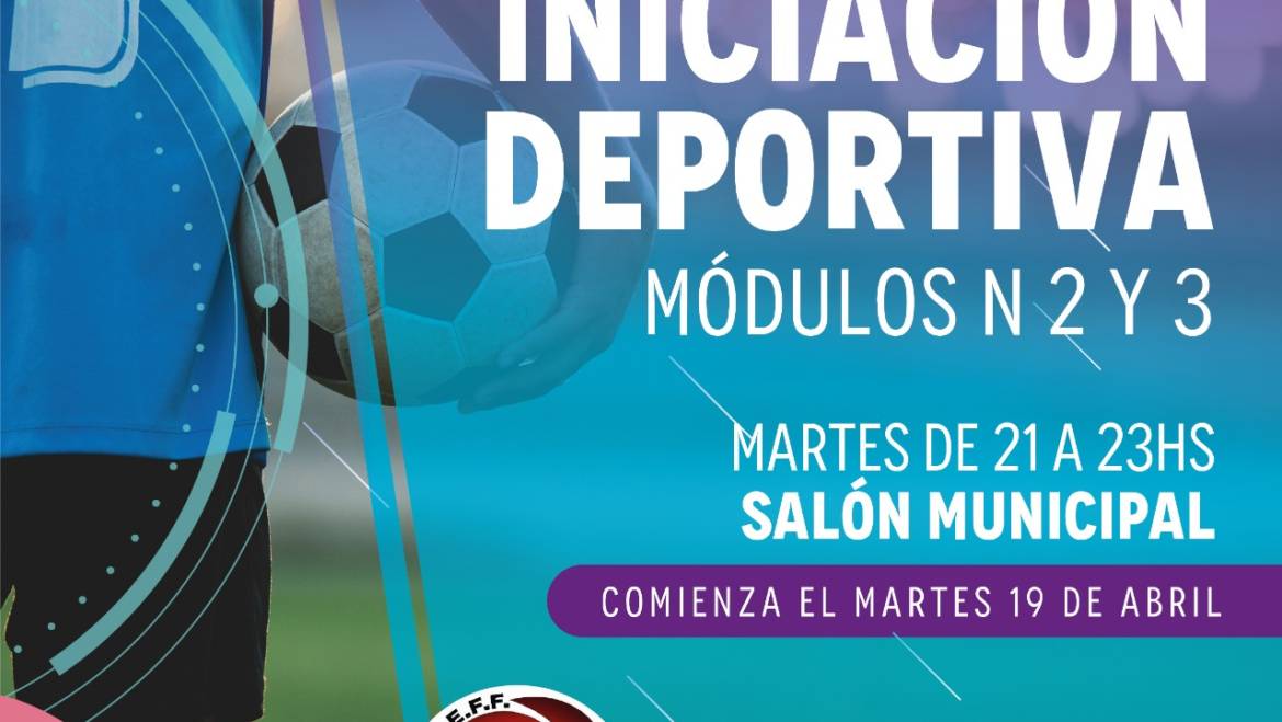 Curso de Iniciación Deportiva para Formadores de Fútbol.