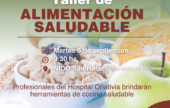 Taller de alimentación saludable