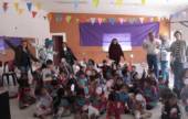 Cientos de niños participaron de la charla «No más bullying»