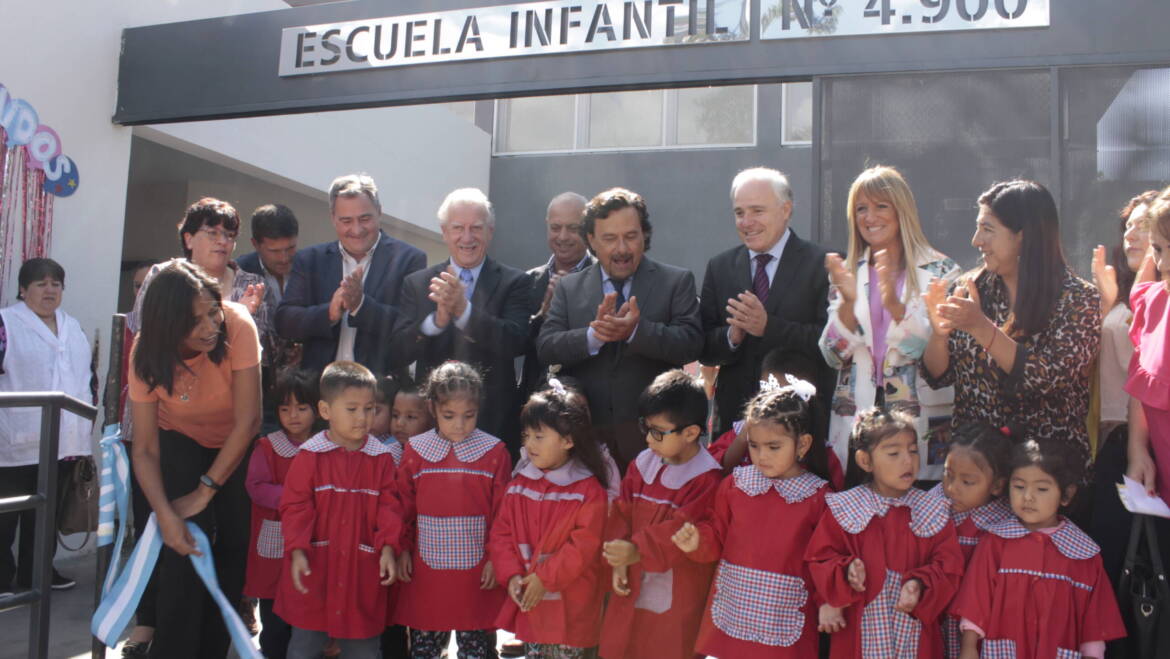 Se inauguró la Escuela infantil N° 4900