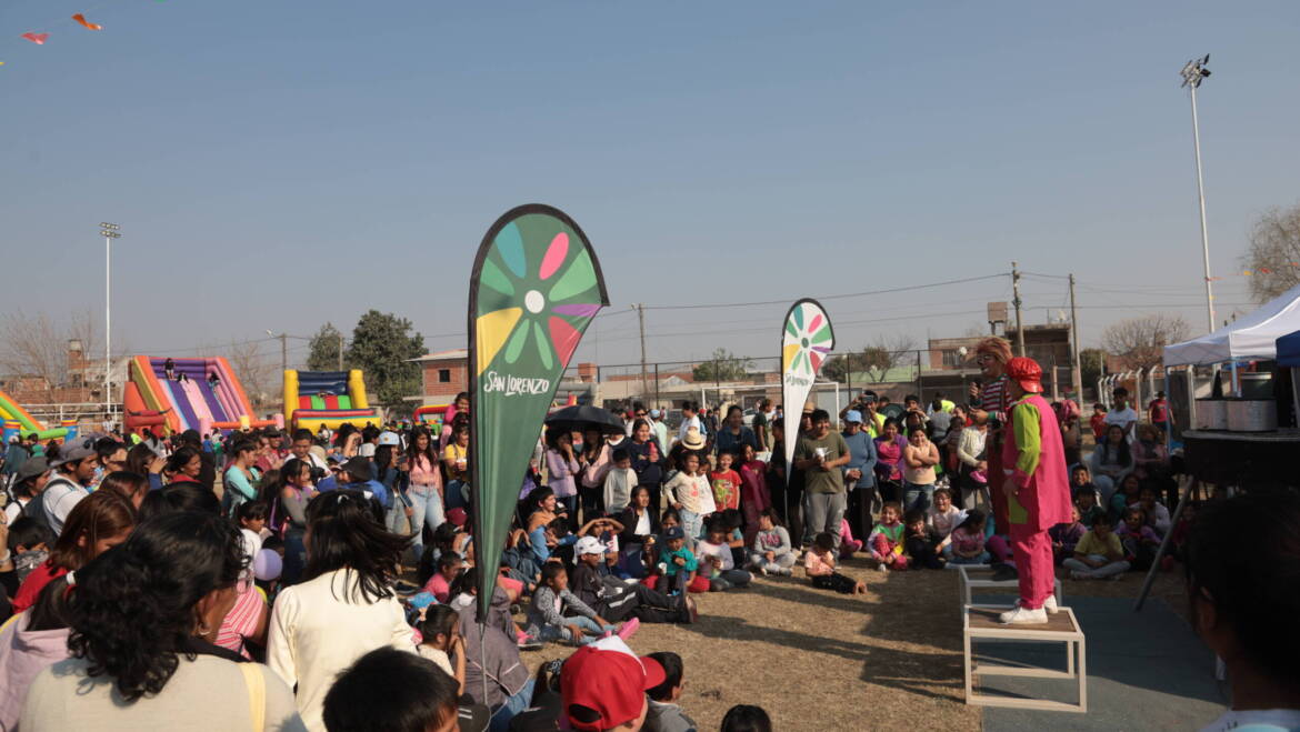 EL MUNICIPIO DE SAN LORENZO CELEBRÓ EL DÍA DEL NIÑO CON UNA GRAN KERMES