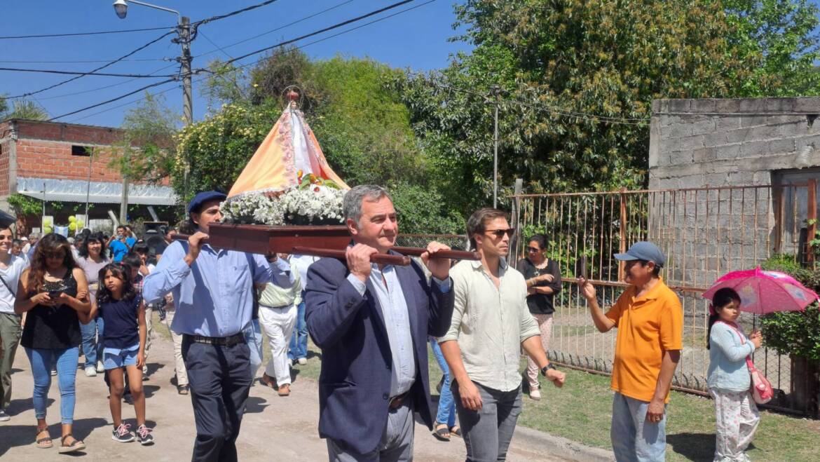 EL BARRIO ISLAS MALVINAS CELEBRÓ A SU VIRGEN DE LA MERCED