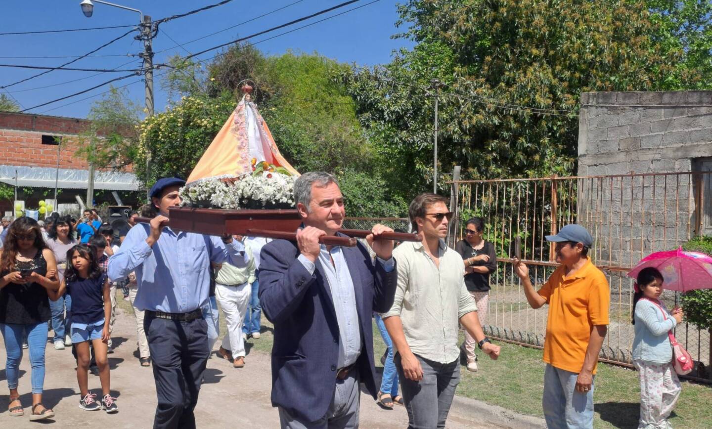 EL BARRIO ISLAS MALVINAS CELEBRÓ A SU VIRGEN DE LA MERCED