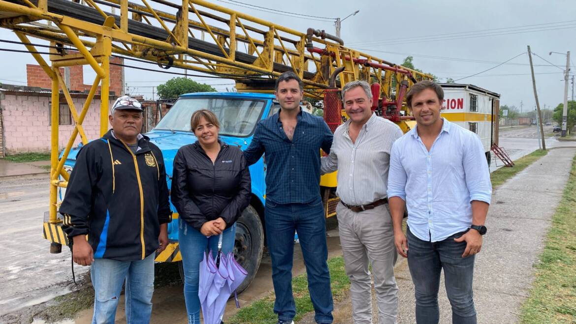 ATOCHA: IMPORTANTE OBRA DE PERFORACIÓN DE POZO DE AGUA QUE BENEFICIARÁ A MÁS DE 2 MIL VECINOS