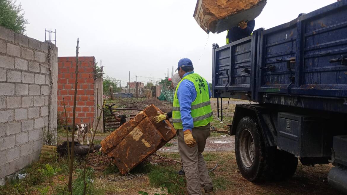 INICIÓ LA SEGUNDA SEMANA DE DESCACHARRADO EN SAN LORENZO: MIRÁ CÓMO SIGUE EL CRONOGRAMA