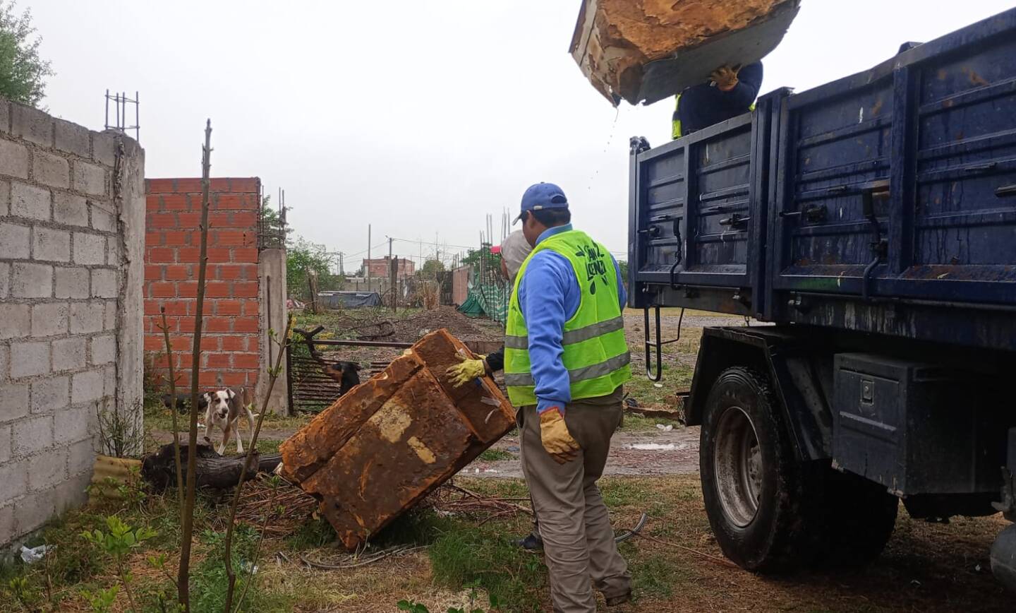 INICIÓ LA SEGUNDA SEMANA DE DESCACHARRADO EN SAN LORENZO: MIRÁ CÓMO SIGUE EL CRONOGRAMA