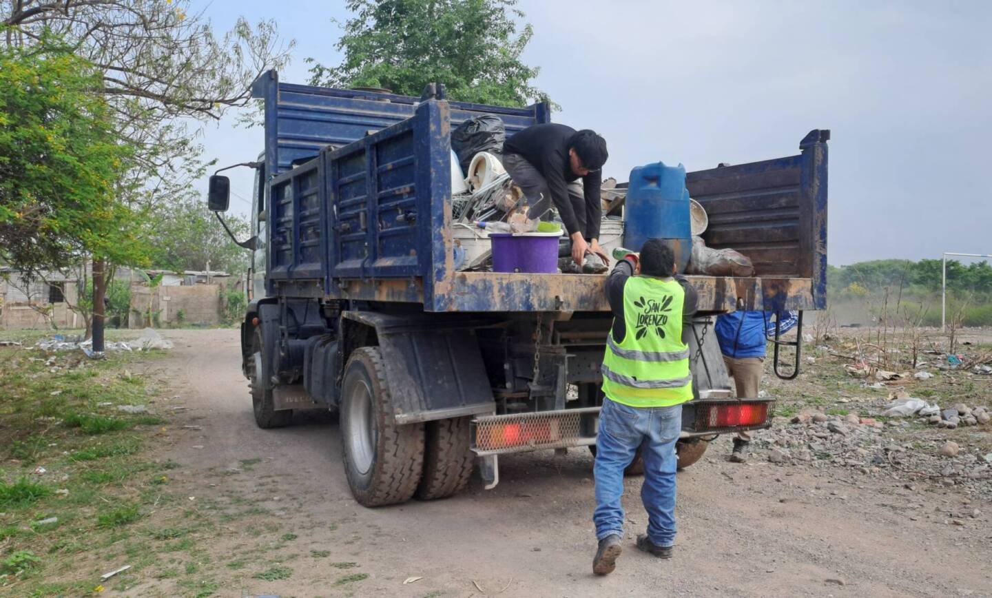 INICIA LA TERCERA SEMANA DE DESCACHARRADO EN SAN LORENZO