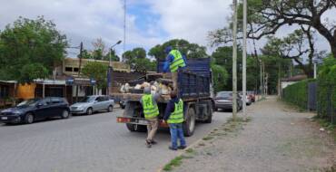 FINALIZARON LAS JORNADAS DE DESCACHARRADO EN SAN LORENZO: MÁS DE 50 T0NELADAS DE CHATARRA Y 3 TONELADAS DE CUBIERTAS RECOLECTADAS