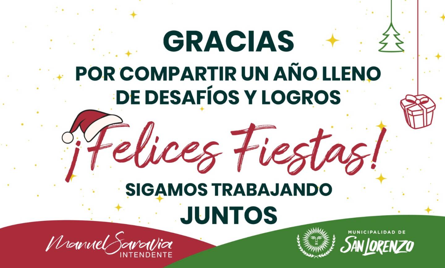 FELICES FIESTAS