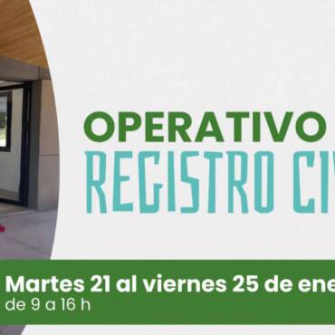 El Móvil del Registro Civil se instalará en San Lorenzo Chico