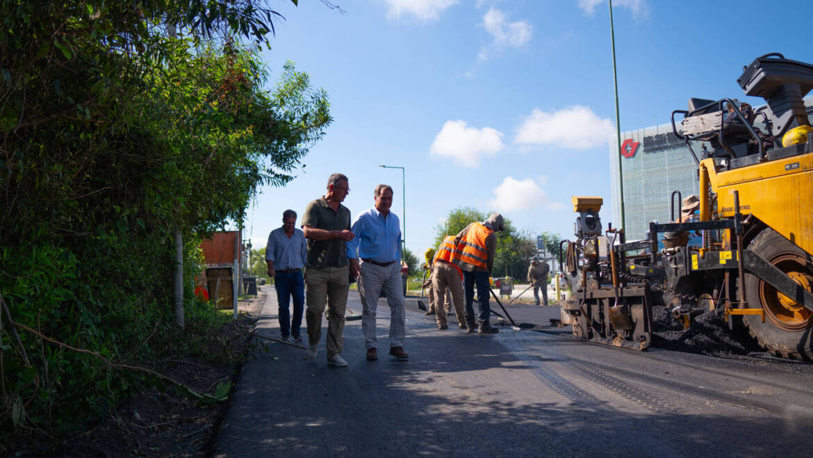 Comenzaron las obras de infraestructura vial en San Lorenzo Chico