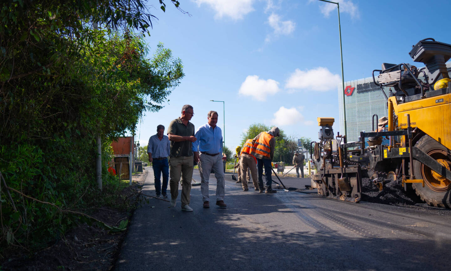 Comenzaron las obras de infraestructura vial en San Lorenzo Chico