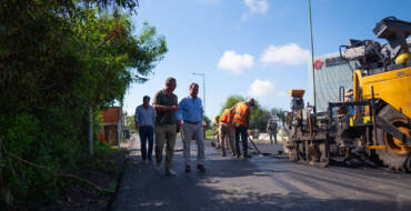 Comenzaron las obras de infraestructura vial en San Lorenzo Chico