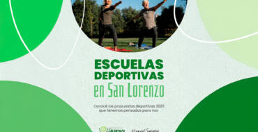 El lunes 10 de marzo comienzan las clases en todas las escuelas deportivas de San Lorenzo