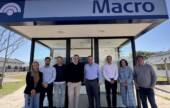 Banco Macro y la Municipalidad de San Lorenzo inauguraron un cajero automático en Atocha