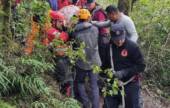 Exitoso rescate de una turista en el Cerro Elefante