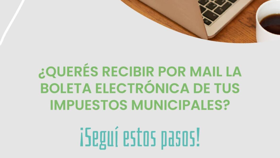 La Municipalidad de San Lorenzo habilitó la digitalización de boletas municipales