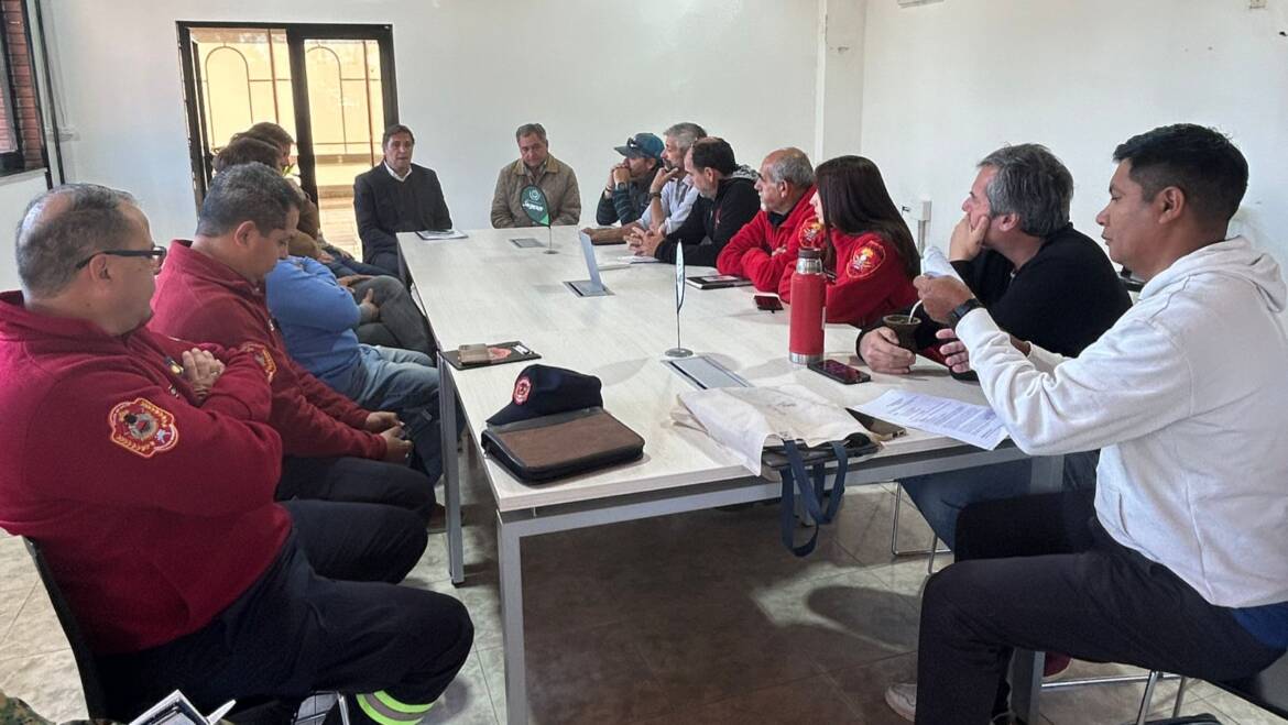 Se realizó una reunión conjunta para mejorar los protocolos de búsqueda y rescate en San Lorenzo