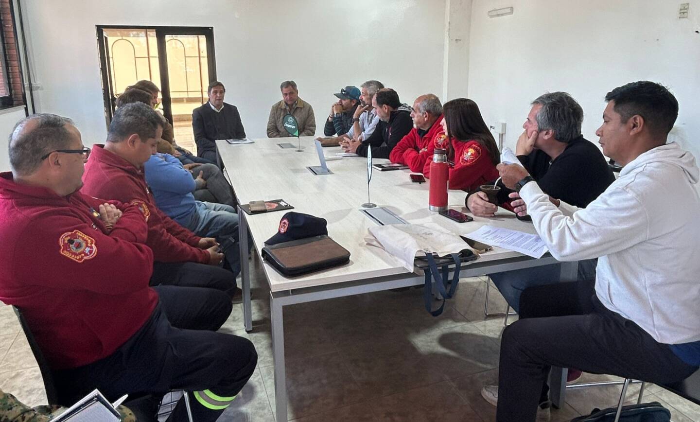 Se realizó una reunión conjunta para mejorar los protocolos de búsqueda y rescate en San Lorenzo