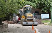 Comenzaron las obras de instalación de la red de cloacas en la Quebrada de San Lorenzo