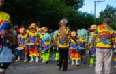 Llega a Atocha el gran Corso de la Familia organizado junto a Carlitos Melián