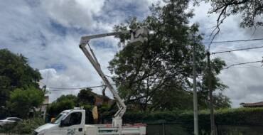 Amplio operativo municipal tras las fuertes lluvias en San Lorenzo