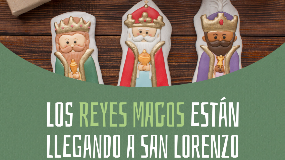 Los Reyes Magos llegan a San Lorenzo con una jornada divertida y saludable