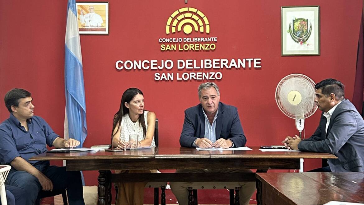 El intendente Manuel Saravia dio apertura al periodo legislativo 2026 del Concejo Deliberante de San Lorenzo