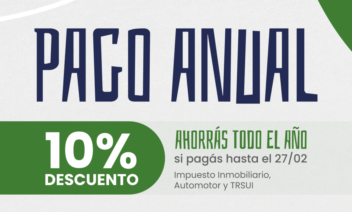 Este viernes finaliza el Pago Anual de impuestos municipales en San Lorenzo