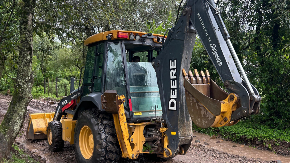 La Municipalidad de San Lorenzo continúa trabajando para prevenir incidentes tras las fuertes lluvias