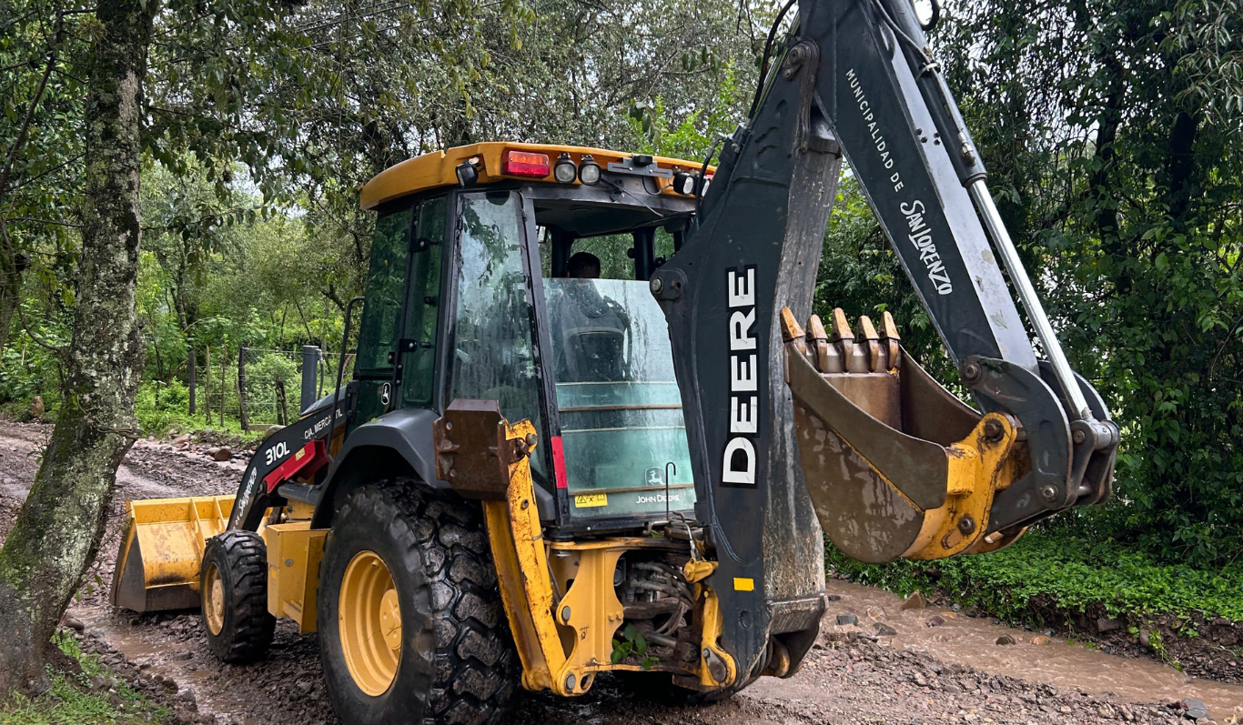 La Municipalidad de San Lorenzo continúa trabajando para prevenir incidentes tras las fuertes lluvias