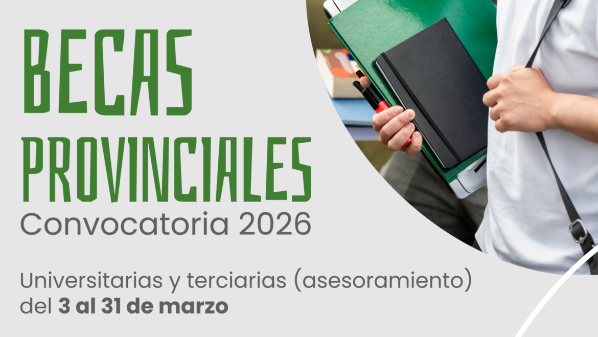 Comienzan las inscripciones para las becas provinciales en la Municipalidad de San Lorenzo
