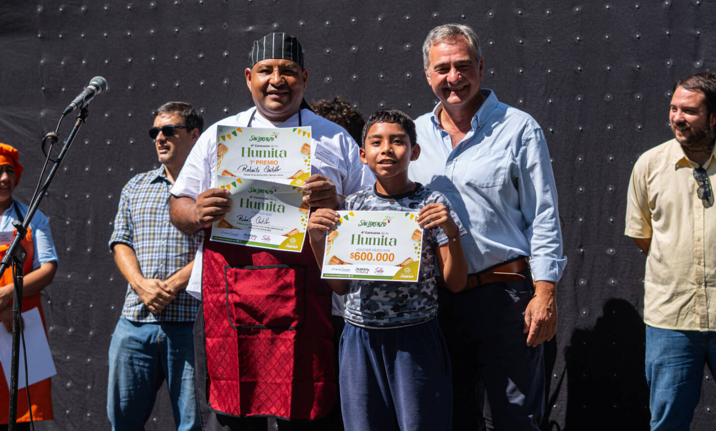 Roberto Castillo es el flamante ganador del 4° Concurso de la Humita sanlorenceña