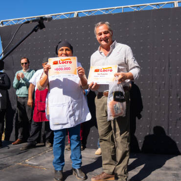 Norma Burgos se consagró ganadora de la tercera edición del Concurso del Locro en San Lorenzo