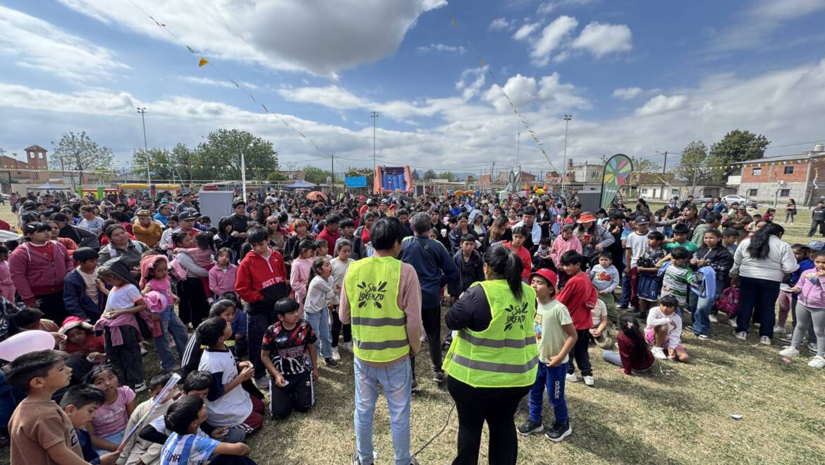 Con gran éxito se llevaron a cabo los festejos por el Día del Niño en San Lorenzo
