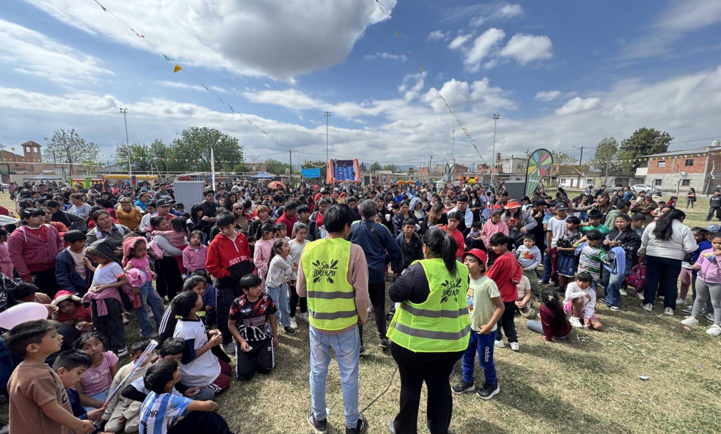 Con gran éxito se llevaron a cabo los festejos por el Día del Niño en San Lorenzo