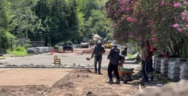 La Municipalidad finalizó nuevas obras viales en cuatro calles de San Lorenzo