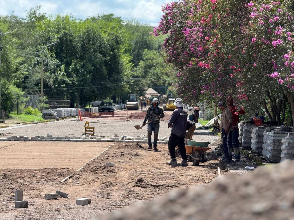 La Municipalidad finalizó nuevas obras viales en cuatro calles de San Lorenzo