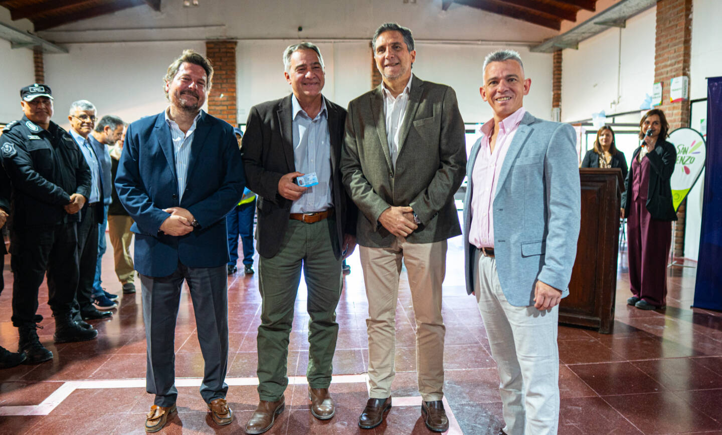San Lorenzo inauguró su Centro Emisor de Licencias Nacionales de Conducir