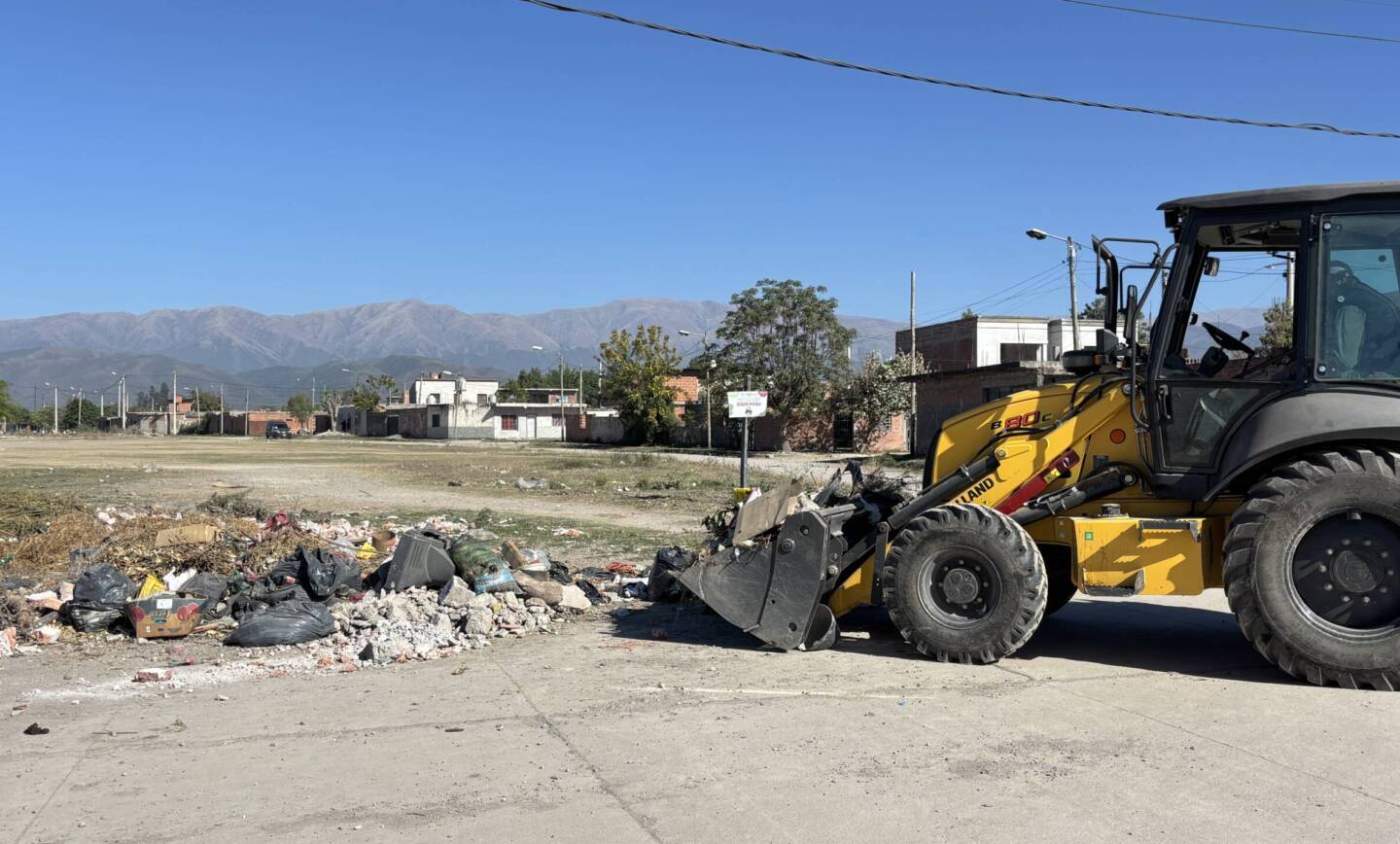 La Municipalidad ya levantó más de 15 microbasurales en el último mes