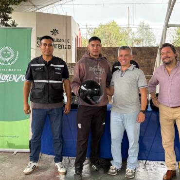 San Lorenzo realizó una clínica de conducción segura para motociclistas